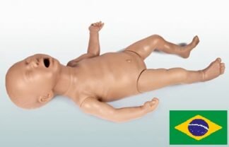 Manequim Bebê RN Completo para Treinamento de Reanimação RCP