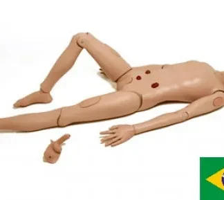 Manequim de enfermagem para cuidados com o paciente adulto