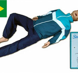 Adulto Corpo Inteiro Avançado Intubação, RCP , KIT de Ferimentos e Painel Eletrônico de Avaliação de RCP